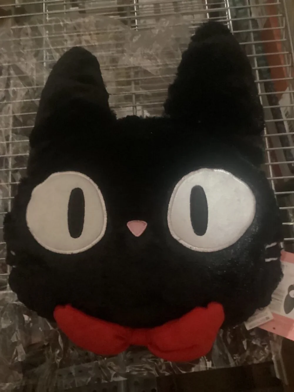 Studio Ghibli - Kiki's Delivery Service - Jiji, Marushin Die-Cut Cushion Pillow